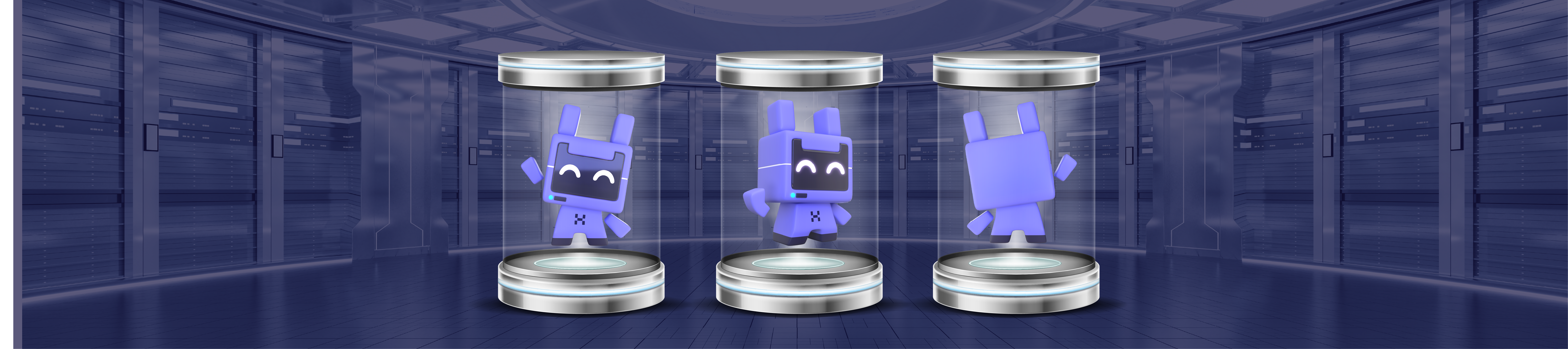 Full character turnaround of Hali, Halal Money's mascot 